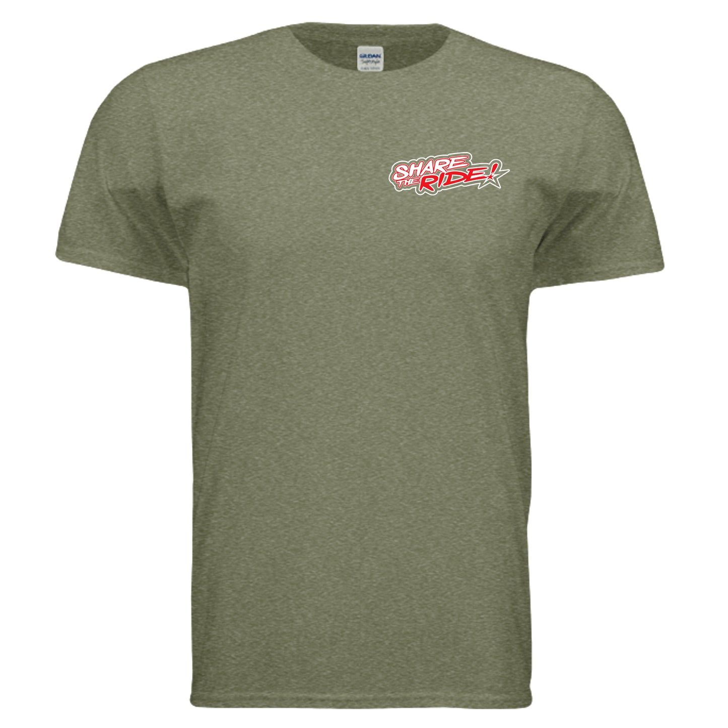 HEATHER MILITARY GREEN - G640 - FRONT