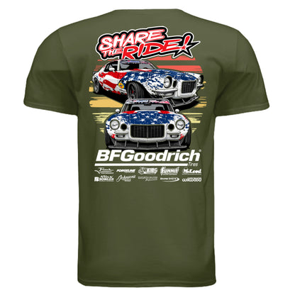 MILITARY GREEN - G640 - BACK